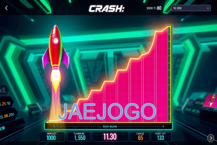 Jogue Crash e ganhe alto na JAEJOGO!